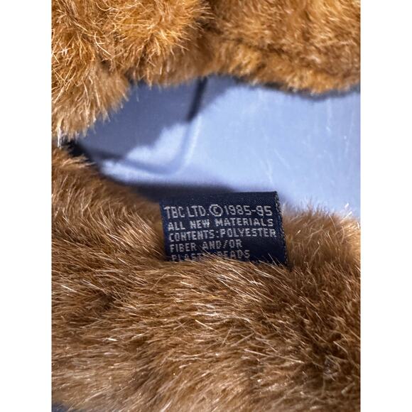 VTG Boyds Bear “Bee Whiz” Plush J.B. Bean Series 1994 14" Knit Bee Sweater Tags - Picture 6 of 7